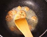 mフライパンdeえびとごぼうの本格ピラフ作り方4写真