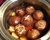 ホタテ長芋椎茸の甘辛煮作り方5写真