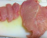 鶏胸肉の梅しそあん炒め作り方3写真