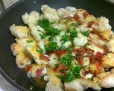 鶏胸肉の梅しそあん炒め作り方6写真