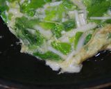 セロリ玉子あんかけ蕎麦作り方12写真