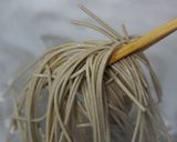 セロリ玉子あんかけ蕎麦作り方6写真