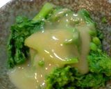 菜の花のからし酢みそ和え作り方4写真