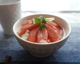 ダイエットに☆カニカマあんかけ♪豆腐丼☆作り方5写真