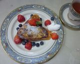 フランスパンでフレンチトースト作り方10写真