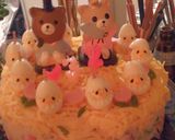 『ひな祭りちらしケーキ』作り方7写真