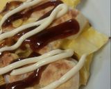お餅でお好み焼き風！作り方6写真