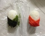 年長さんのお弁当(ひなまつり)作り方1写真