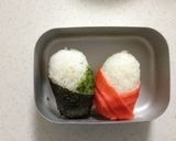 年長さんのお弁当(ひなまつり)作り方2写真