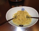 簡単レモンバター醤油パスタ作り方2写真