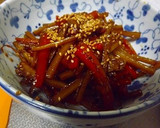 我が家の定番　きんぴらごぼう作り方23写真