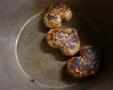 バレンタインに♡はーとの煮込みハンバーグ作り方3写真