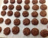 バレンタインに！ココアの絞り出しクッキー作り方4写真