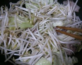 豚肉ともやしの和風野菜炒め作り方4写真