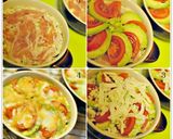 リメイク♪ひじき大豆のアボとまチーズ焼き作り方4写真