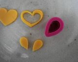 バレンタイン♪キャラ弁にチョコビスケット作り方2写真