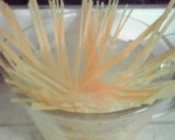 器一つとレンジで！菜の花と鮭の和風スパ作り方1写真