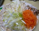 ネギいっぱいで食べる豚シャブ作り方2写真
