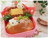 ＊キティちゃんでかわいいロールパン＊作り方5写真
