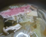 ネギいっぱいで食べる豚シャブ作り方5写真