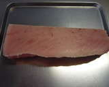マグロのごま炙り焼き～柚子胡椒風味作り方1写真