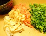 かぶの葉で炊き込みご飯作り方1写真