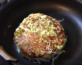 ダイエット！凍りしらたきのお好み焼作り方4写真