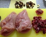 ヘルシー＆ボリュームむね肉レシピ!!作り方1写真