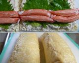 料亭風☆簡単かにかまと豆腐の信田巻き作り方5写真