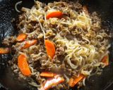 醤油麹で♢牛肉とこんにゃくの炒めもの作り方5写真
