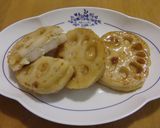 レンコンはさみ！鶏だんご甘辛煮作り方11写真