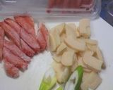 かにかまで中華風卵炒め作り方1写真