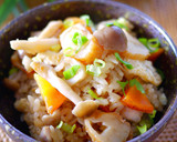 炊き込みご飯＊甘塩鮭と油揚げの生姜風味作り方7写真