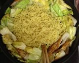 肉焼きそば♡ソースあとがけ作り方3写真