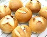 もちもちクランベリーとクリームチーズパン作り方6写真