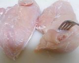 柔らか＆しっかり味✿鶏胸肉のから揚げ✿作り方1写真