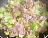 豚ばらとキャベツのおろし煮作り方4写真