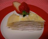 簡単♪混ぜて焼くだけ☆イチゴミルクレープ作り方12写真