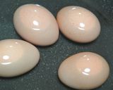 これ美味しいよ～煮卵風半熟卵入りおにぎり作り方1写真