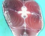 ※お肉みたい！マグロテールのステーキ※作り方1写真