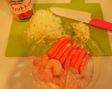 かにかまdeペスカトーレ作り方1写真