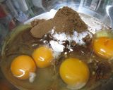 板チョコ入り『ミロ』カップケーキ♪作り方2写真