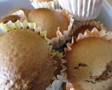 板チョコ入り『ミロ』カップケーキ♪作り方5写真