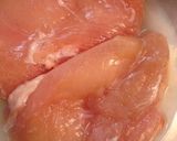 レンジでかんたん！ジューシー蒸し鶏作り方1写真