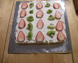 ノンバター・正方形のバースティーケーキ作り方16写真