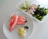 カニカマで中華風蒸しパン作り方1写真