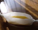 電子レンジで柚子風味だし巻たまご作り方3写真