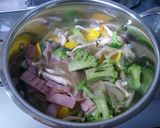 野菜たっぷり豆乳スープ作り方4写真