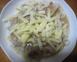 パパッと肉チーズうどん★作り方4写真