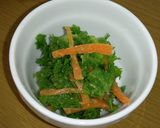 痩せたい！ワサビ菜の酒粕からし和え作り方7写真